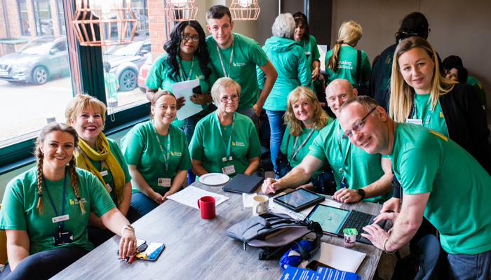 GTKY 19.06.19 Team Shot Break Out Area
