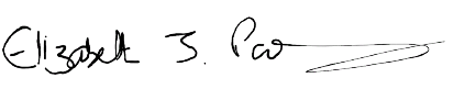 Liz Padmore signature