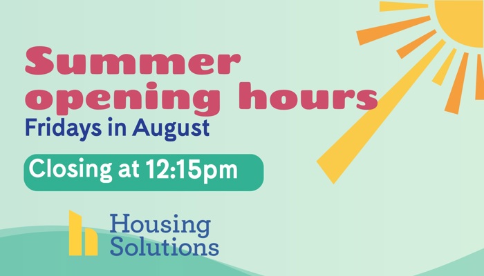 Summer Opening Hours 2026