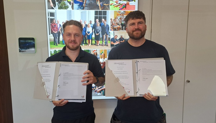Liam Bark And Jordan Brown Certificate Pic 1